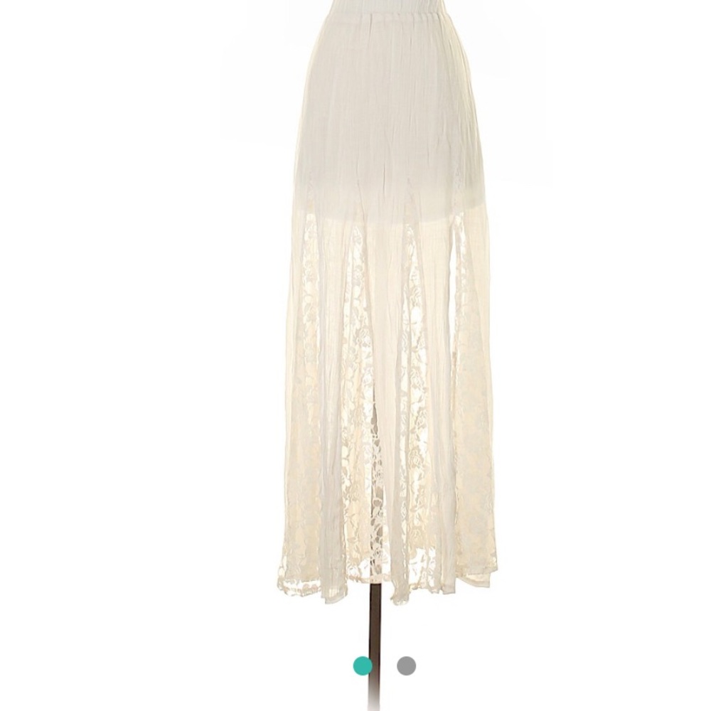 Poetry lace maxi skirt